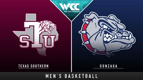 Texas Southern at Gonzaga (ROOT Sports) - Stadium