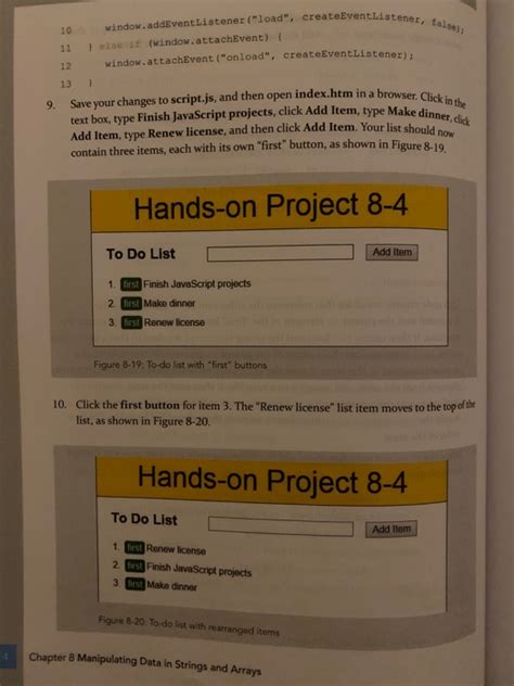 Hands-On Project 2 4 JavaScript 的图像结果