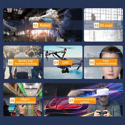 Buy Yahboom Somatosensory Depth Camera 3D Scanner Robot ROS1 ROS2 3D ...