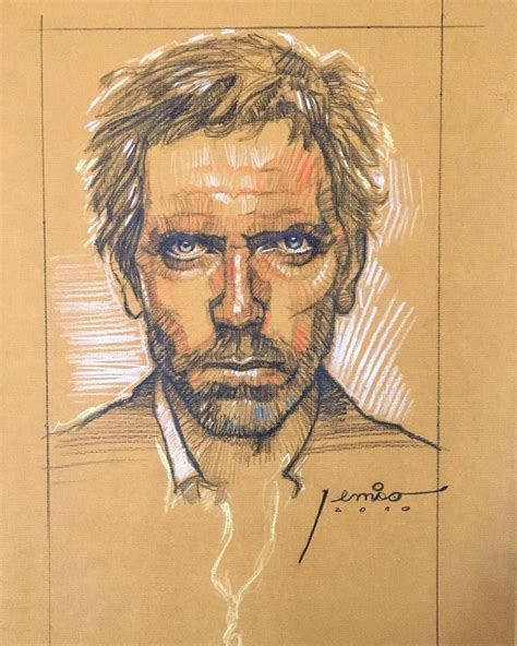 Dr House Drawing