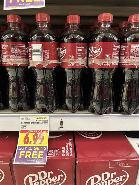 Coca-Cola, Pepsi, 7UP or Canada Dry as low as $3.50 each! - Kroger Krazy
