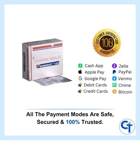 Image result for Sumatriptan 100Mg Tablets