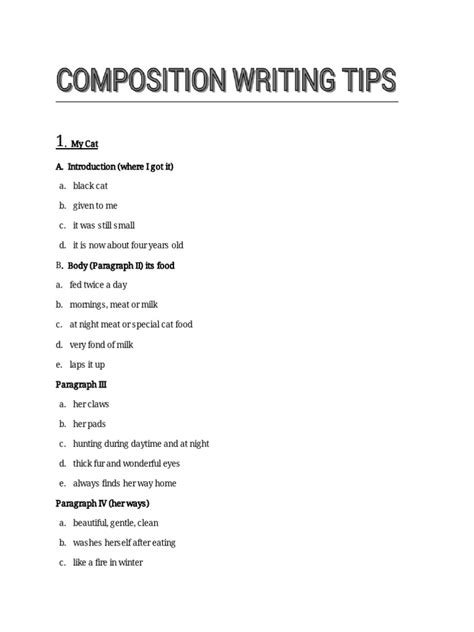 Image result for Exam Tipscomposition Tips