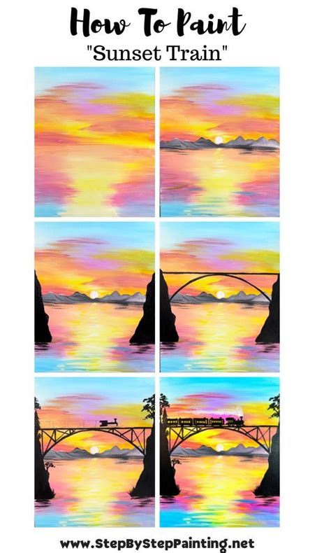 Easy Step by Step Painting Tutorials 的图像结果