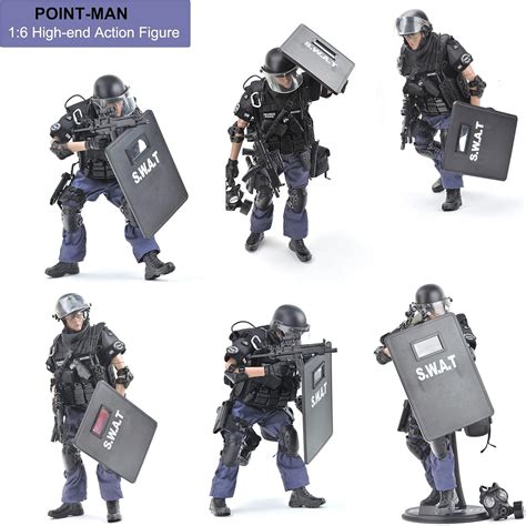Buy 1/6 Scale SWAT Action Figures(12inch), Highly Detail Army Military ...