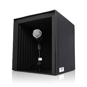 Pyle Psib27 Sound Recording Booth Box, Studio Soundproofing Foam Shield ...