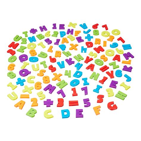 Spark. Create. Imagine. Magnetic Letters & Numbers, 120 Pieces ...