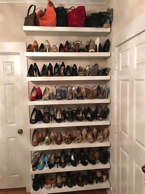 I don't have a shoe problem... anymore. I had a shoe storage problem ...