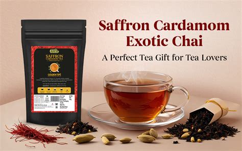 Saffron Cardamom Exotic Chai – A Perfect Tea Gift for Tea Lovers ...