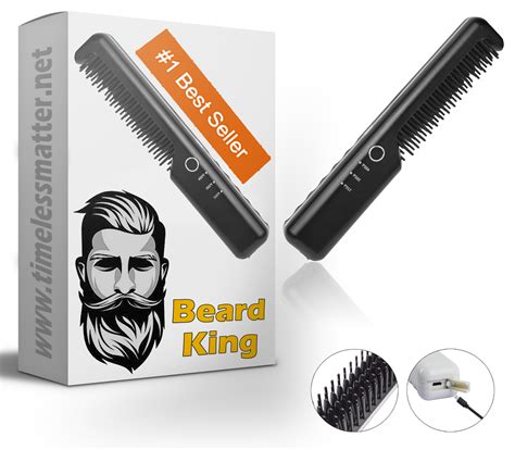 Beard Straightening Comb - Best Beard Straightener (Hot Comb ...