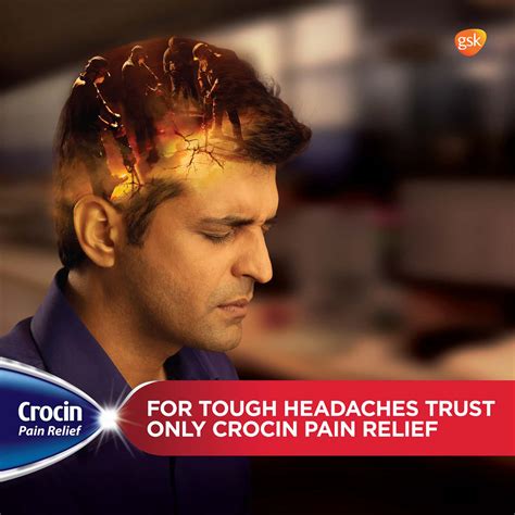 Buy CROCIN PAIN RELIEF STRIP OF 15 TABLETS Online & Get Upto 60% OFF at ...