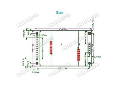 SPI TFT 2.0 LCD Color Screen Module ILI9225 Serial Interface 176x220 ...