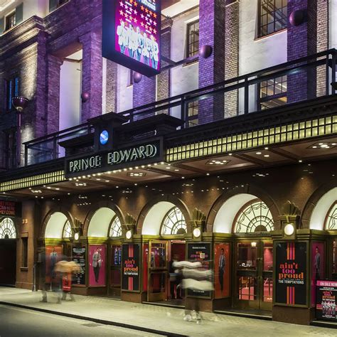 Welcome to Prince Edward Theatre in London's West End