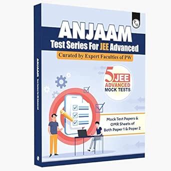 Buy PW ANJAAM Test Series For JEE Advanced PW Book Online at Low Prices ...