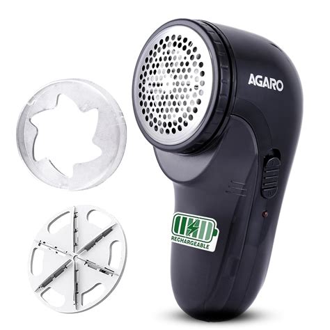 Buy AGARO 2417 Lint Remover, Electric Fabric Shaver, Rechargeable ...