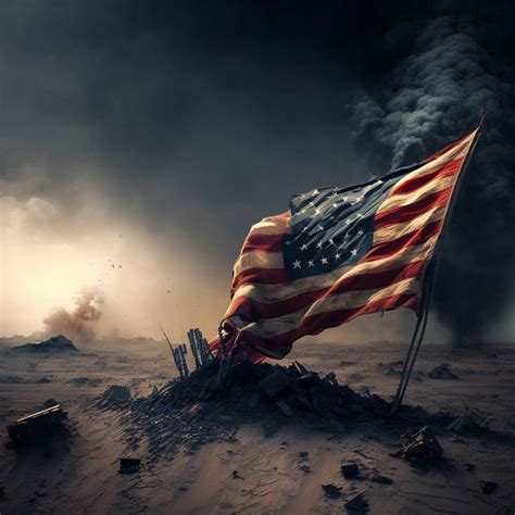 Who Held the USA Flag in the War 的图像结果