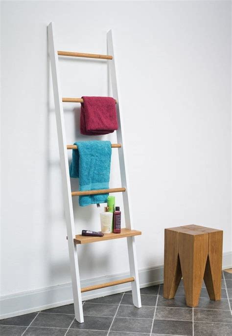 Solid Wood Towel Rack | Towel Rack Holder | Towel Holder for Bathroom ...