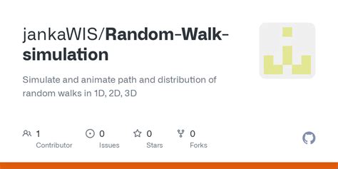 Random Walk Simulation 的图像结果