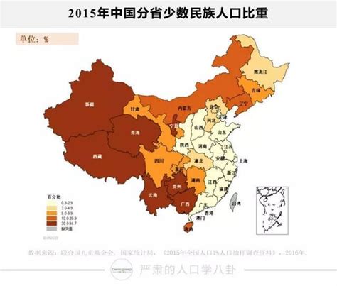 各省壮族人口分布一览 壮族 少数民族 顾与南 地图 地理-度小视