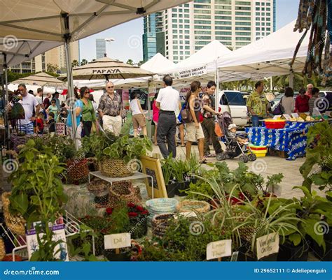 Farmers Market Honolulu, Oahu Hawaii Editorial Photo - Image of islands ...