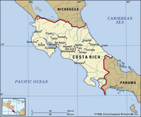 History of Costa Rica | Flag, Map, Independence, & Coffee | Britannica