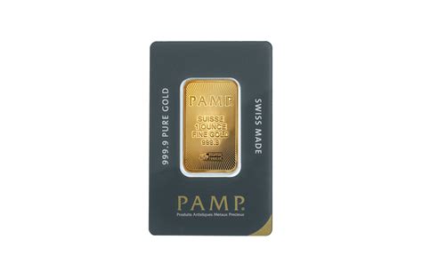 PAMP Suisse Gold Minted Bar - 1oz (new) | PAMP