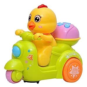 Buy Toyshine Musical Duck Toy with Friction Movement, Interactive Toy ...