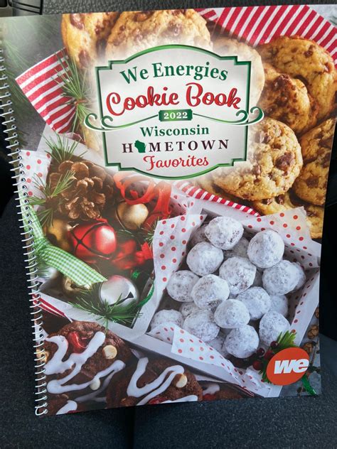 2022 WE Energies Cookie Book Wisconsin Hometown Favorites. - Etsy