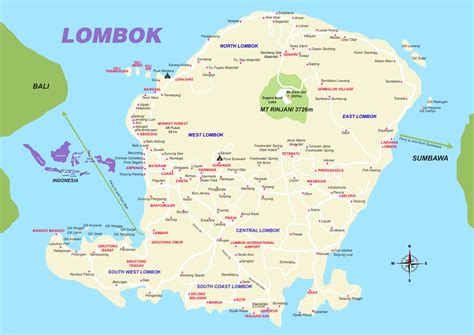 Maps - THE LOMBOK GUIDE