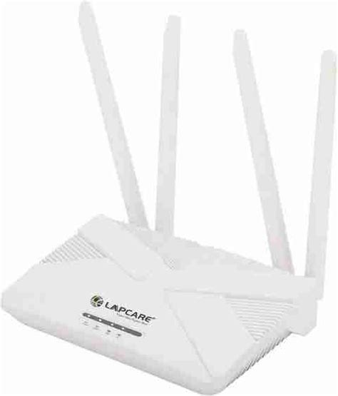 LAPCARE 4G SIM 4 Antena Wi-fi 6 Router (W666) 4G Router 2.4 GHz 300 ...