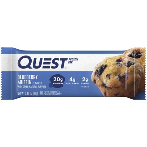 Quest Barra de Proteína Blueberry Muffin – Mr Sabor