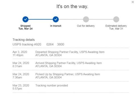 Image result for USPS Delivery Updates