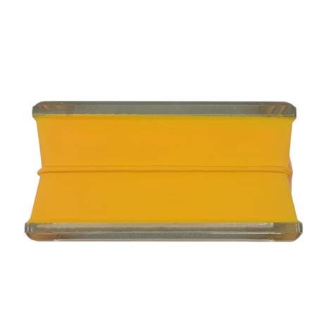 myMINIGLASS Apricot Crackled Glass Block ( 6-in H x 6-in W x 3-in D ) 6 ...