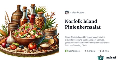 Norfolk Island Pinienkernsalat – Rezept aus Norfolkinsel | malsati