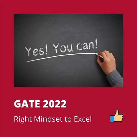 GATE 2022 - Right Mindset to Excel