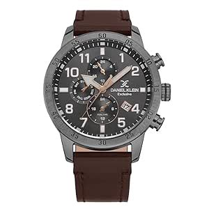 Buy DANIEL KLEIN Analogue Black Dial Men's Watch-DK.1.13539-4 at Amazon.in