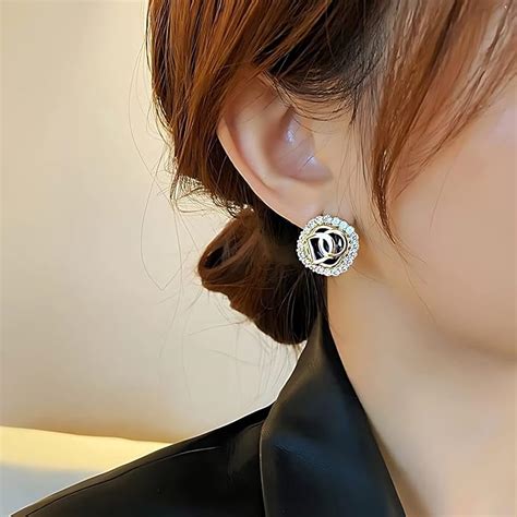 Korean Black drop Earring for Girls – Glossy Lust