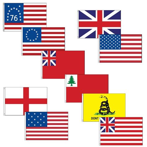 American Revolution Flags History