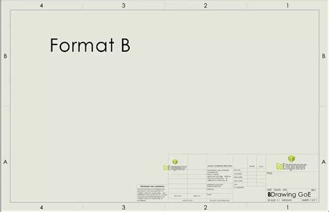 SolidWorks Drawing Sheet Format 的图像结果