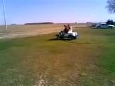 Funny Golf Cart Crash | Jukin Media Inc