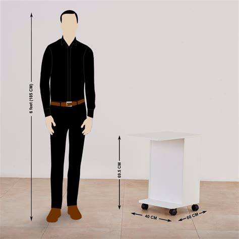 Buy Helios Reynan Portable End Table - White from Helios by Home Centre ...
