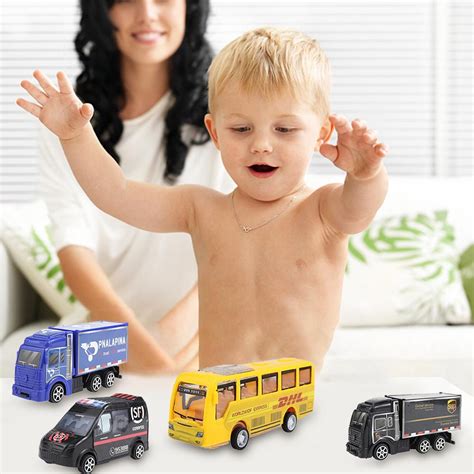 Buy Careslong Toy Cars for 3 Year Old Boys 13 Pcs Friction Powered Cars ...