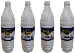 Elite FLOOR CLEANER LEMON(DISINFECTANT PHENOLIC TYPE 1LTR PACK OF 4 ...
