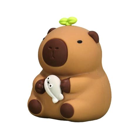 ⚡️Buy Maxbell Capybara Statue Collectible Crafts Animal Figure for ...