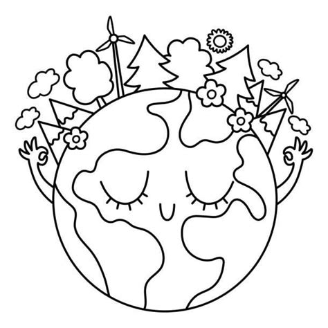 10 dibujos del planeta Tierra: Plantillas para imprimir, colorear y ...