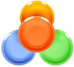 TUPPERWARE Plastic Crescendo Cereals/Soup/Snacks Deep Plates Quarter ...