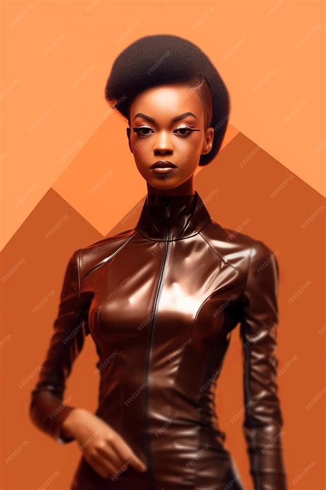 Premium AI Image | High fashion of perfect slim body beautiful face ...