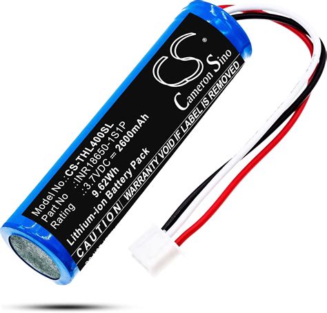 Buy 3.7V INR18650-1S1P Battery Replacement for Theradome LH80 LH80 Pro ...