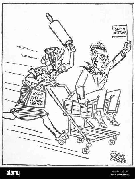 Cartoon - The Hitch-Hiker. John Collins (1917-2007 Stock Photo - Alamy