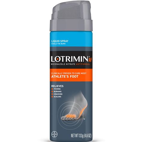 Lotrimin AF Jock Itch Antifungal Spray, Powder Spray, 4.6 oz - Walmart.com
